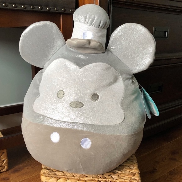 Squishmallows Disney 100 Steamboat Willie Mickey Mouse in 14” - Picture 1 of 7